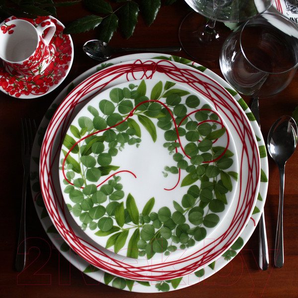 Изображение товара Тарелка столовая обеденная Taitu Fil Rouge Nodi 5-40