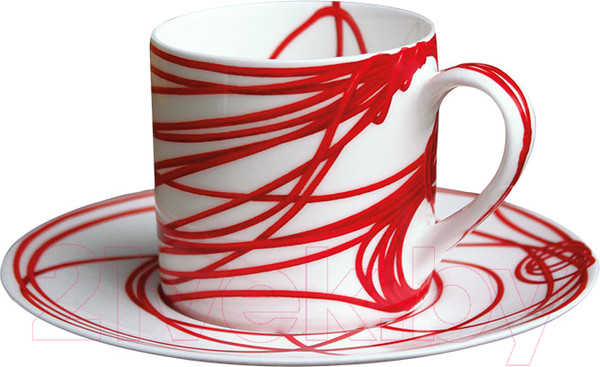 Изображение товара Чашка с блюдцем Taitu Fil Rouge Nodi 5-491