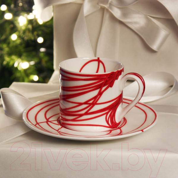 Изображение товара Чашка с блюдцем Taitu Fil Rouge Nodi 5-491