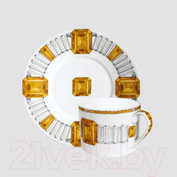Изображение товара Чашка с блюдцем Taitu Forever Topaz 12-2-2