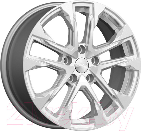 Изображение товара Литой диск SKAD Атакор 17x7" 5x114.3мм DIA 60.1мм ET 45мм Селена