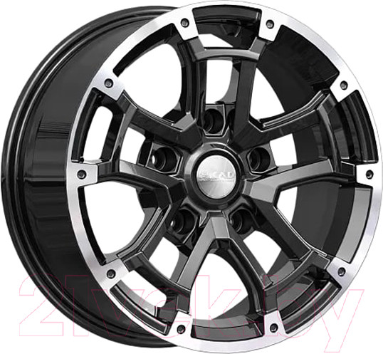 Изображение товара Литой диск SKAD Барахас 16x7" 5x139.7мм DIA 98.5мм ET 30мм Алмаз