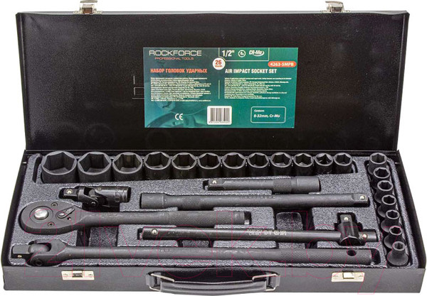 Изображение товара Универсальный набор инструментов RockForce RF-4263-5MPB