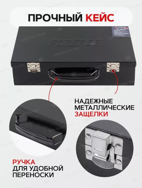 Изображение товара Набор головок слесарных RockForce RF-8071-9MPB (55003)
