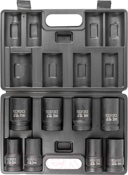 Изображение товара Набор головок слесарных RockForce RF-8081-9MPB (55006)
