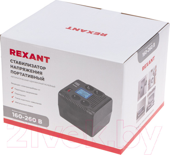 Изображение товара Стабилизатор напряжения Rexant REX-PR-1000 / 11-5029