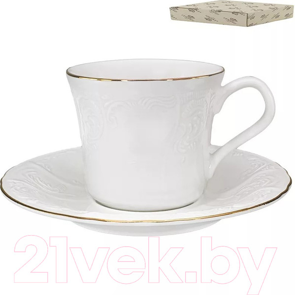 Изображение товара Набор для чая/кофе Lenardi Maria Gold 226-137