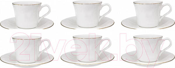 Изображение товара Набор для чая/кофе Lenardi Maria Gold 226-137