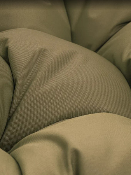 Изображение товара Кресло садовое M-Group Папасан пружинка мини / 12080101 (белый/бежевая подушка)