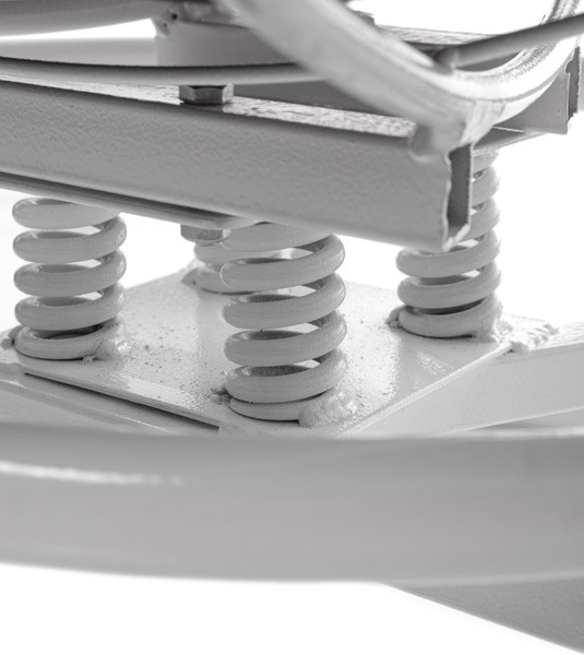 Изображение товара Кресло садовое M-Group Папасан пружинка мини / 12080102 (белый/бордовая подушка)