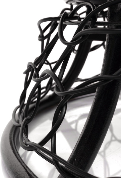 Изображение товара Кресло садовое M-Group Папасан пружинка мини / 12090402 (черный ротанг/бордовая подушка)