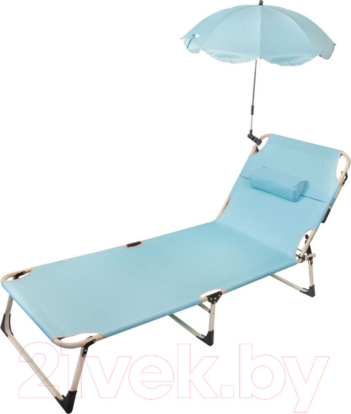 Изображение товара Складной шезлонг WMC Tools WMC-FG-HY-8007Z(56377) (синий)