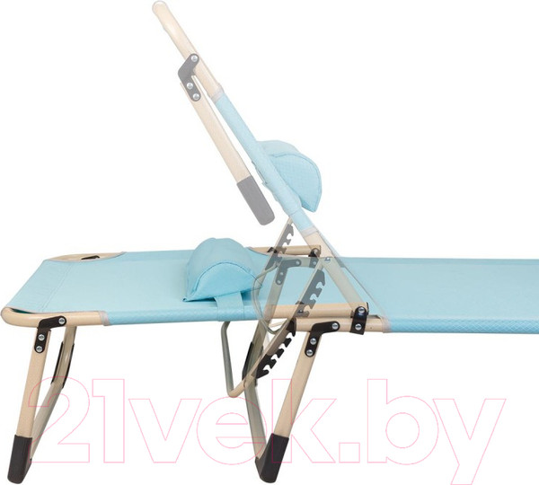 Изображение товара Складной шезлонг WMC Tools WMC-FG-HY-8007Z(56377) (синий)