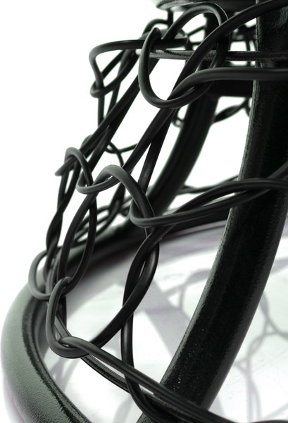 Изображение товара Кресло садовое M-Group Папасан пружинка мини / 12090404 (черный ротанг/зеленая подушка)