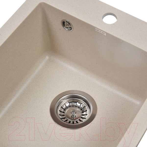 Изображение товара Мойка кухонная Wisent 420-30W (с сифоном GER013)