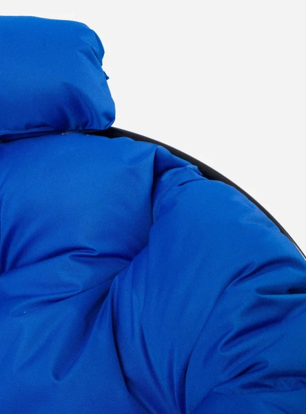 Изображение товара Кресло садовое M-Group Папасан пружинка мини / 12080410 (черный/синяя подушка)