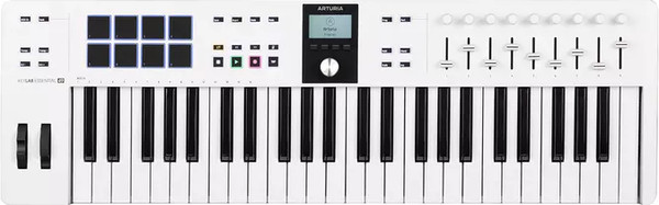 Изображение товара MIDI-клавиатура Arturia KeyLab Essential 49 mk3 (белый)
