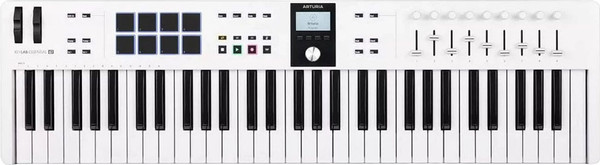 Изображение товара MIDI-клавиатура Arturia KeyLab Essential 61 mk3 (белый)