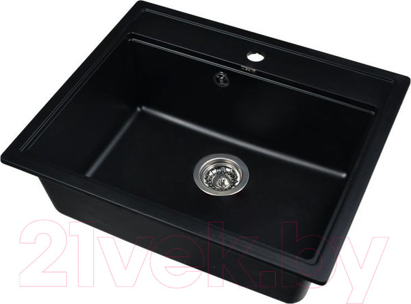 Изображение товара Мойка кухонная Wisent 600-26W (с сифоном GER013)