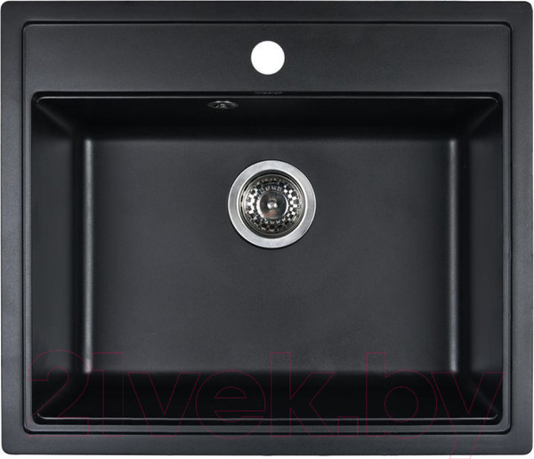 Изображение товара Мойка кухонная Wisent 600-26W (с сифоном GER013)