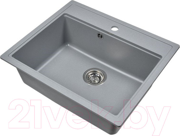 Изображение товара Мойка кухонная Wisent 600-29W (с сифоном GER013)