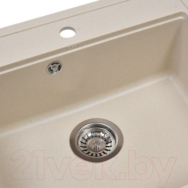 Изображение товара Мойка кухонная Wisent 600-30W (с сифоном GER013)