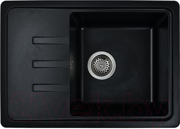 Изображение товара Мойка кухонная Wisent 620-25W (с сифоном GER013)