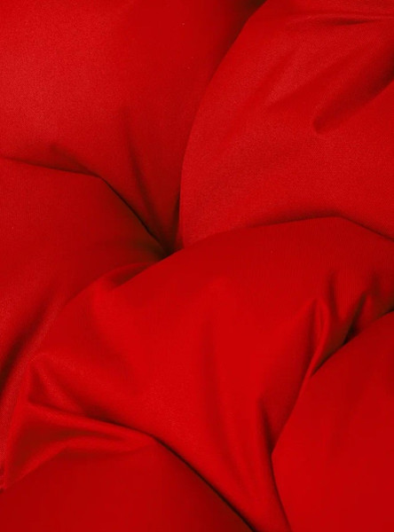 Изображение товара Кресло садовое M-Group Папасан пружинка мини / 12080406 (черный/красная подушка)