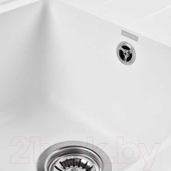 Изображение товара Мойка кухонная Wisent 620-28W (с сифоном GER013)