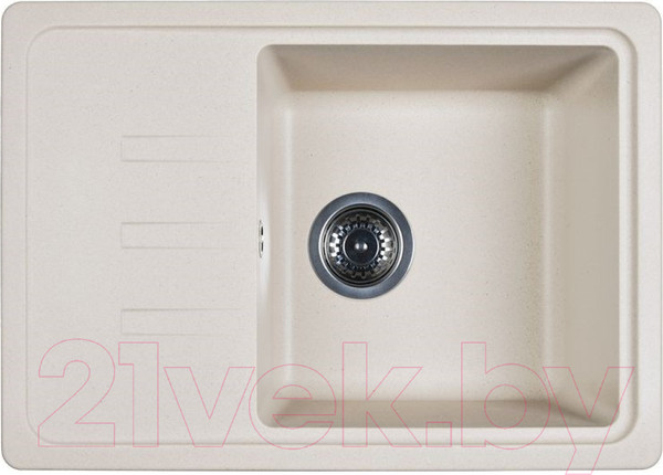 Изображение товара Мойка кухонная Wisent 620-30W (с сифоном GER013)