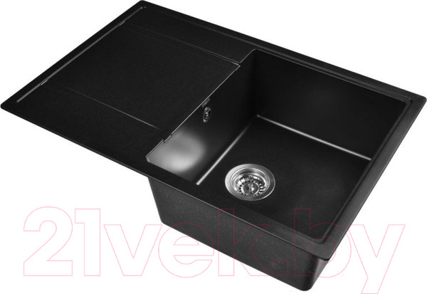 Изображение товара Мойка кухонная Wisent 780-25W (с сифоном GER013)