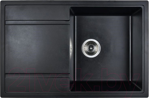 Изображение товара Мойка кухонная Wisent 780-26W (с сифоном GER013)