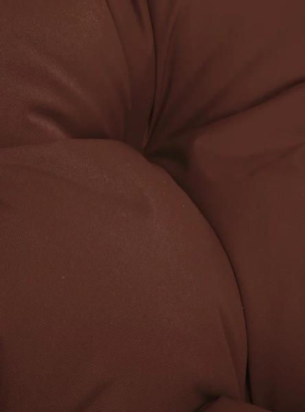 Изображение товара Кресло садовое M-Group Папасан пружинка мини / 12080405 (черный/коричневая подушка)