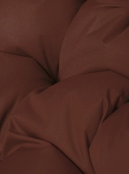 Изображение товара Кресло садовое M-Group Папасан пружинка мини / 12080405 (черный/коричневая подушка)