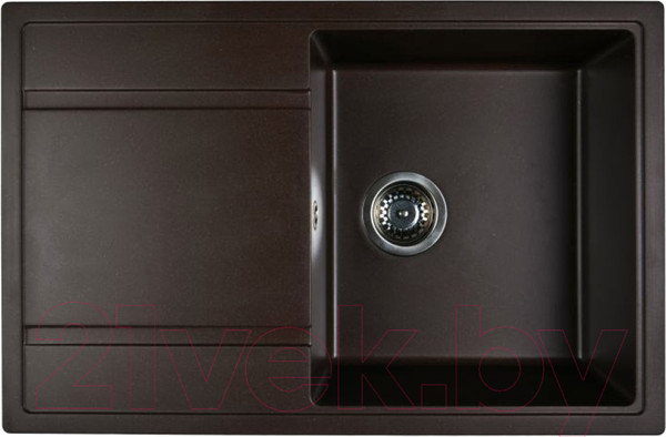 Изображение товара Мойка кухонная Wisent 780-27W (с сифоном GER013)