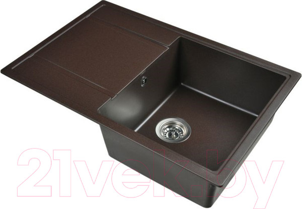 Изображение товара Мойка кухонная Wisent 780-27W (с сифоном GER013)