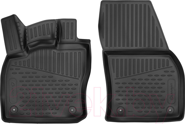 Изображение товара Комплект ковриков для авто ELEMENT ELEMENT3DAN0187210K.F для Volkswagen Caddy (2шт)