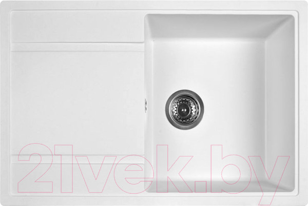 Изображение товара Мойка кухонная Wisent 780-28W (с сифоном GER013)
