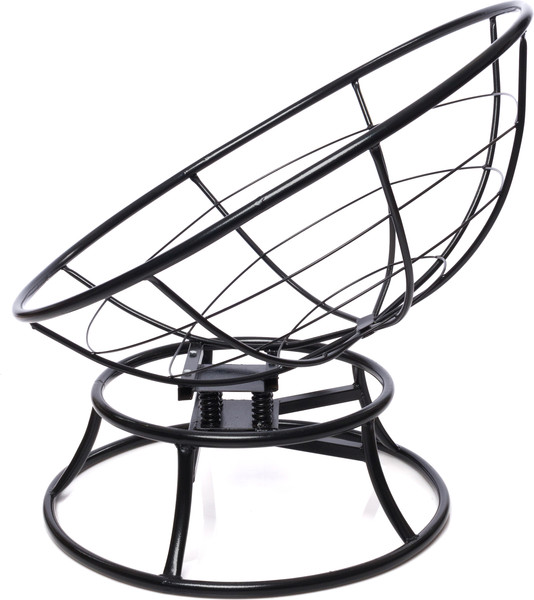 Изображение товара Кресло садовое M-Group Папасан пружинка мини / 12080404 (черный/зеленая подушка)