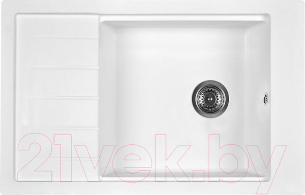 Изображение товара Мойка кухонная Wisent 780-28WP (с сифоном GER013)
