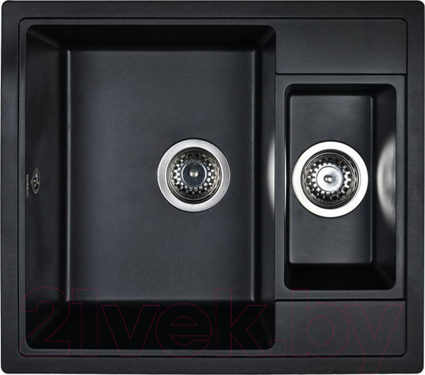 Изображение товара Мойка кухонная Wisent 580-25WQ (с сифоном GER011)