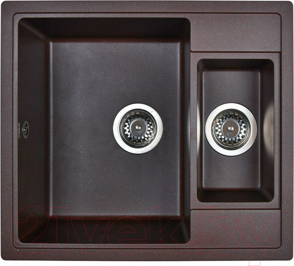 Изображение товара Мойка кухонная Wisent 580-27WQ (с сифоном GER011)