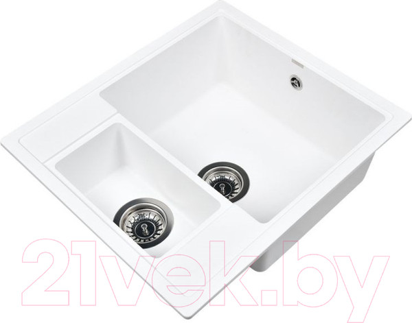 Изображение товара Мойка кухонная Wisent 580-28WQ (с сифоном GER011)