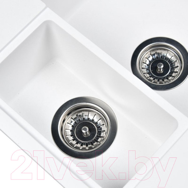 Изображение товара Мойка кухонная Wisent 580-28WQ (с сифоном GER011)