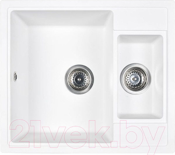 Изображение товара Мойка кухонная Wisent 580-28WQ (с сифоном GER011)