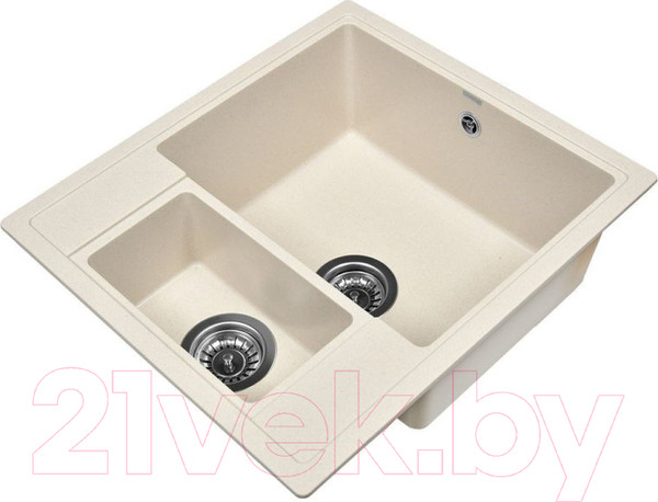 Изображение товара Мойка кухонная Wisent 580-30WQ (с сифоном GER011)