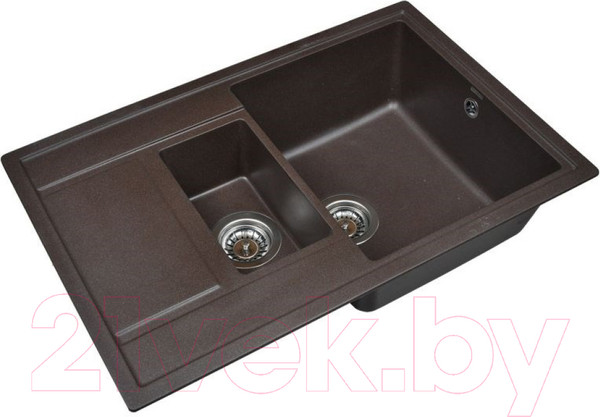 Изображение товара Мойка кухонная Wisent 780-27WQ (с сифоном GER011)