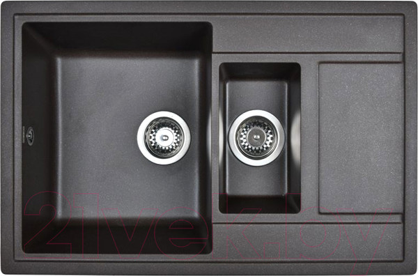 Изображение товара Мойка кухонная Wisent 780-27WQ (с сифоном GER011)