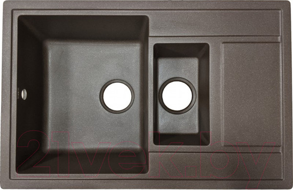 Изображение товара Мойка кухонная Wisent 780-27WQ (с сифоном GER011)