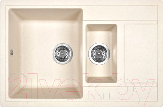 Изображение товара Мойка кухонная Wisent 780-30WQ (с сифоном GER011)